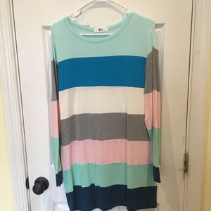 Casual, long sleeve, dress